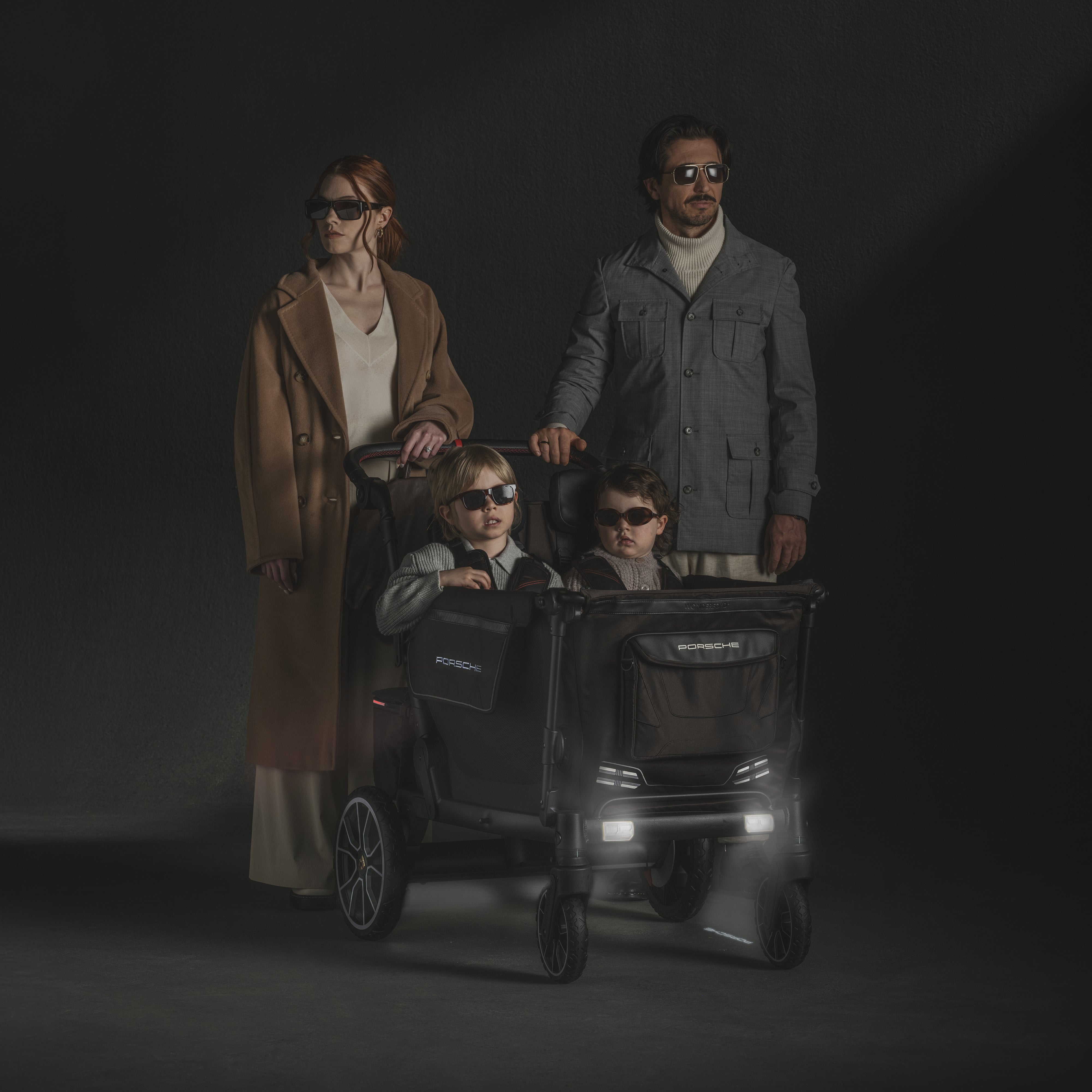 Porsche Luxury Stroller WagonCollaboration L4 Series – WONDERFOLD