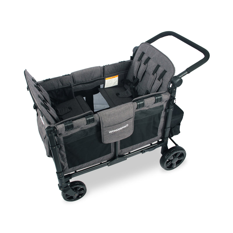 wonderfold wagon w4 luxe quad stroller wagon W4 Elite Quad Stroller Wagon (4 Seater) l WonderFold – WONDERFOLD