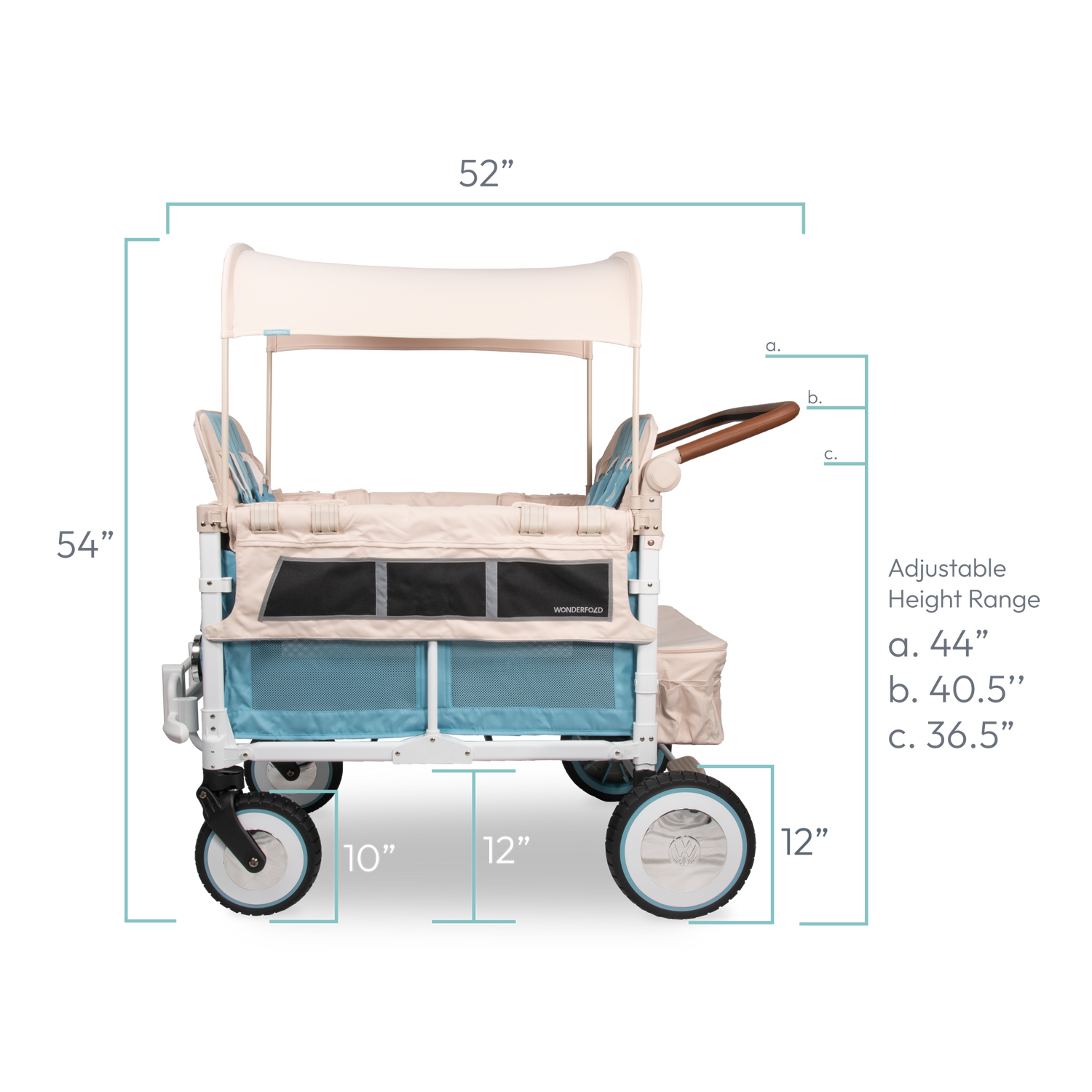 VW4 side view dimensions