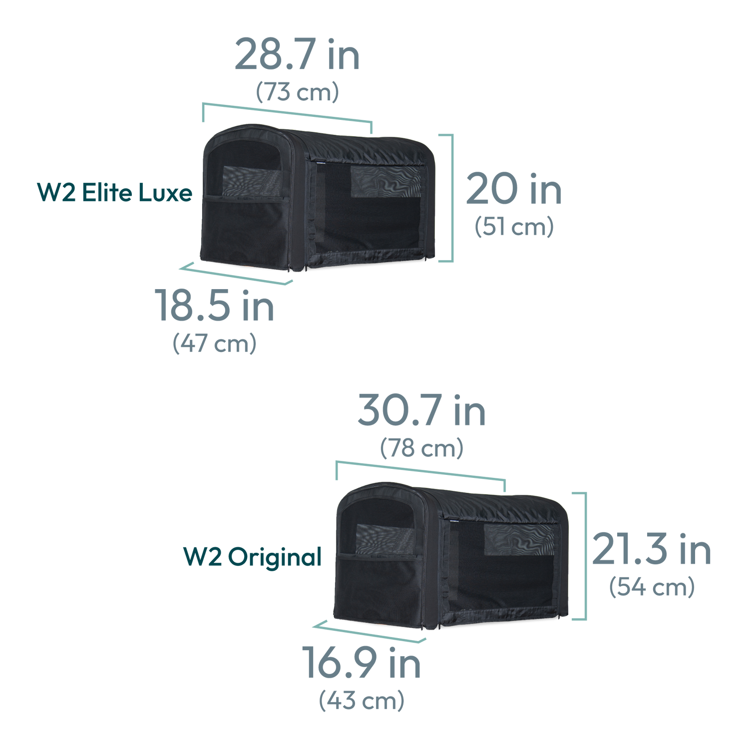 flex canopy dimensions