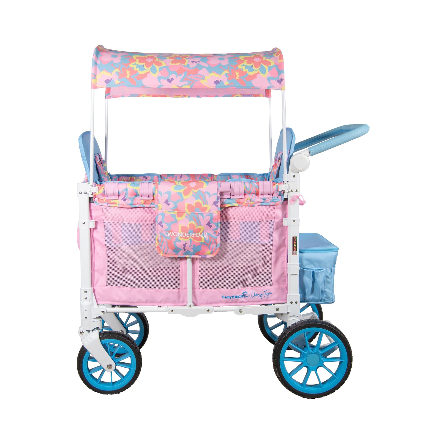 W2 Petal Pop Stroller Wagon sideway