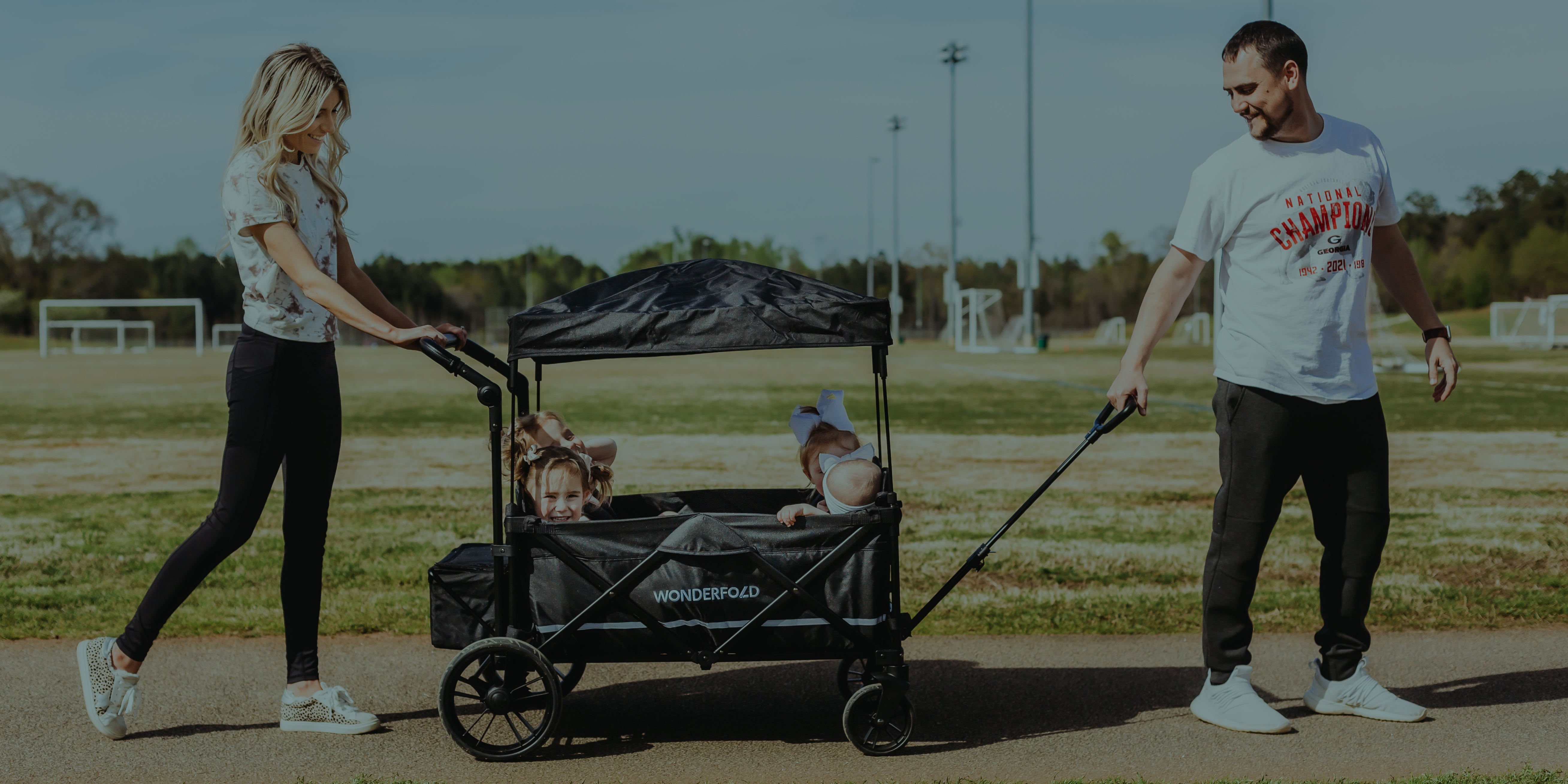 【tak】Wonderfold 4w Luxe 4人乗り W4 Luxe Pro Quad Stroller Wagon | 4-Seater Kid's Wagon – WONDERFOLD