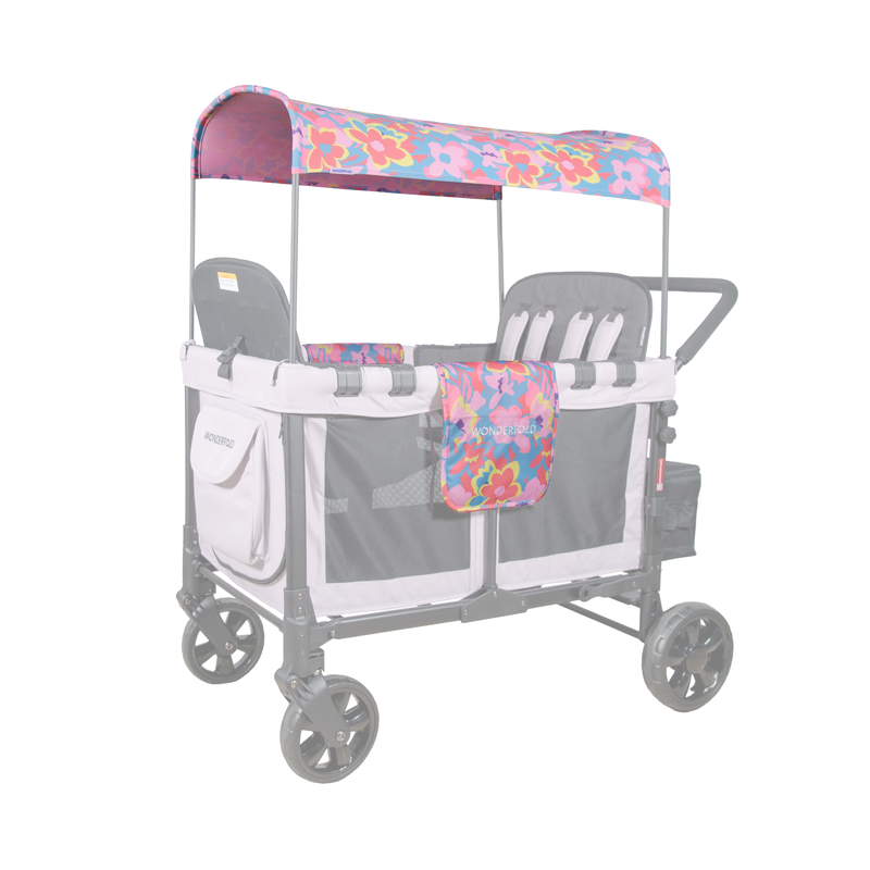 w1 tokidoki stroller wagon Canopy Fabric | Collaboration | W Series | WonderFold W4 Elite