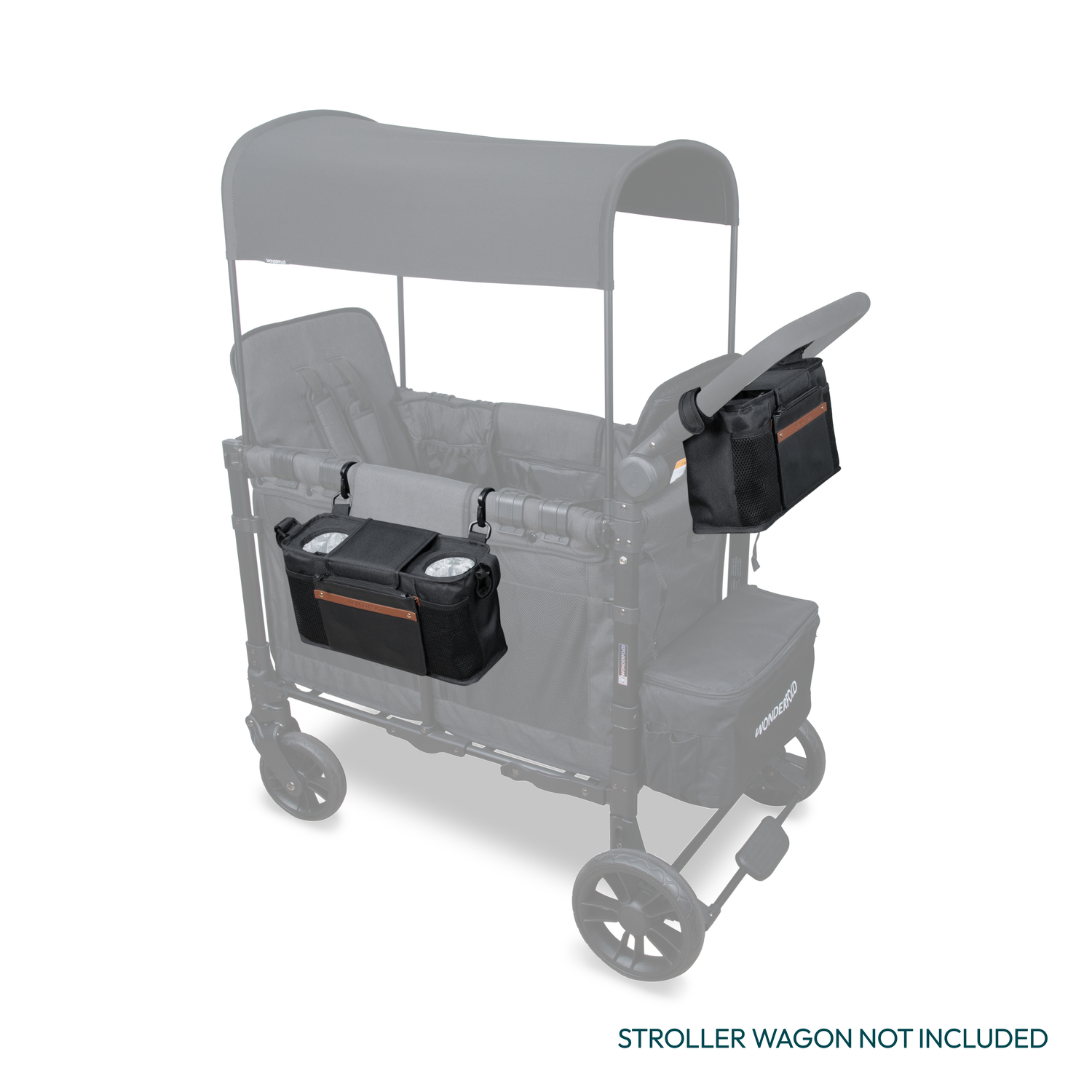 WONDERFOLD Organizer con portabicchieri da passeggino WONDERFOLD Organizer con portabicchieri da passeggino