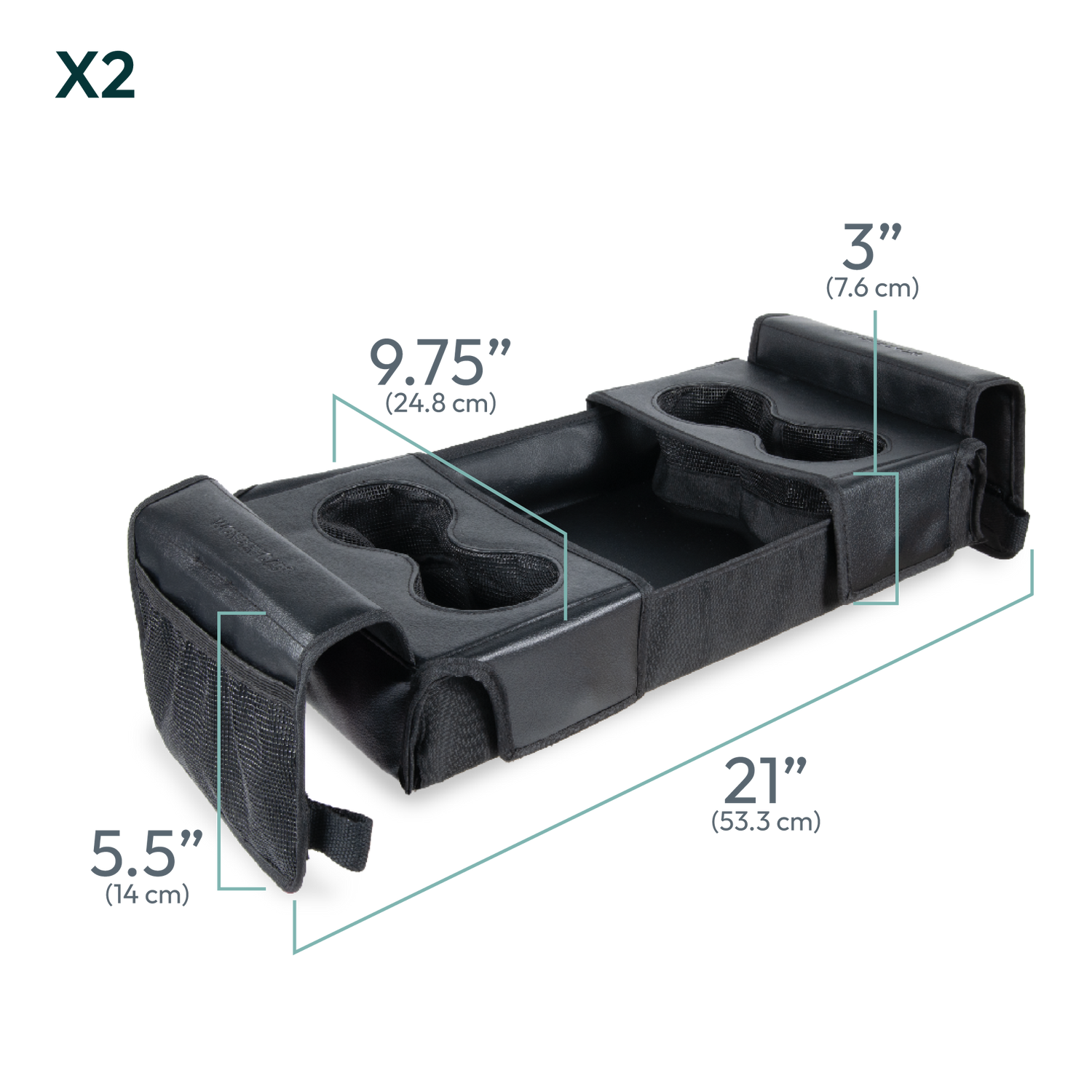 Snack Tray X Series Dimensions