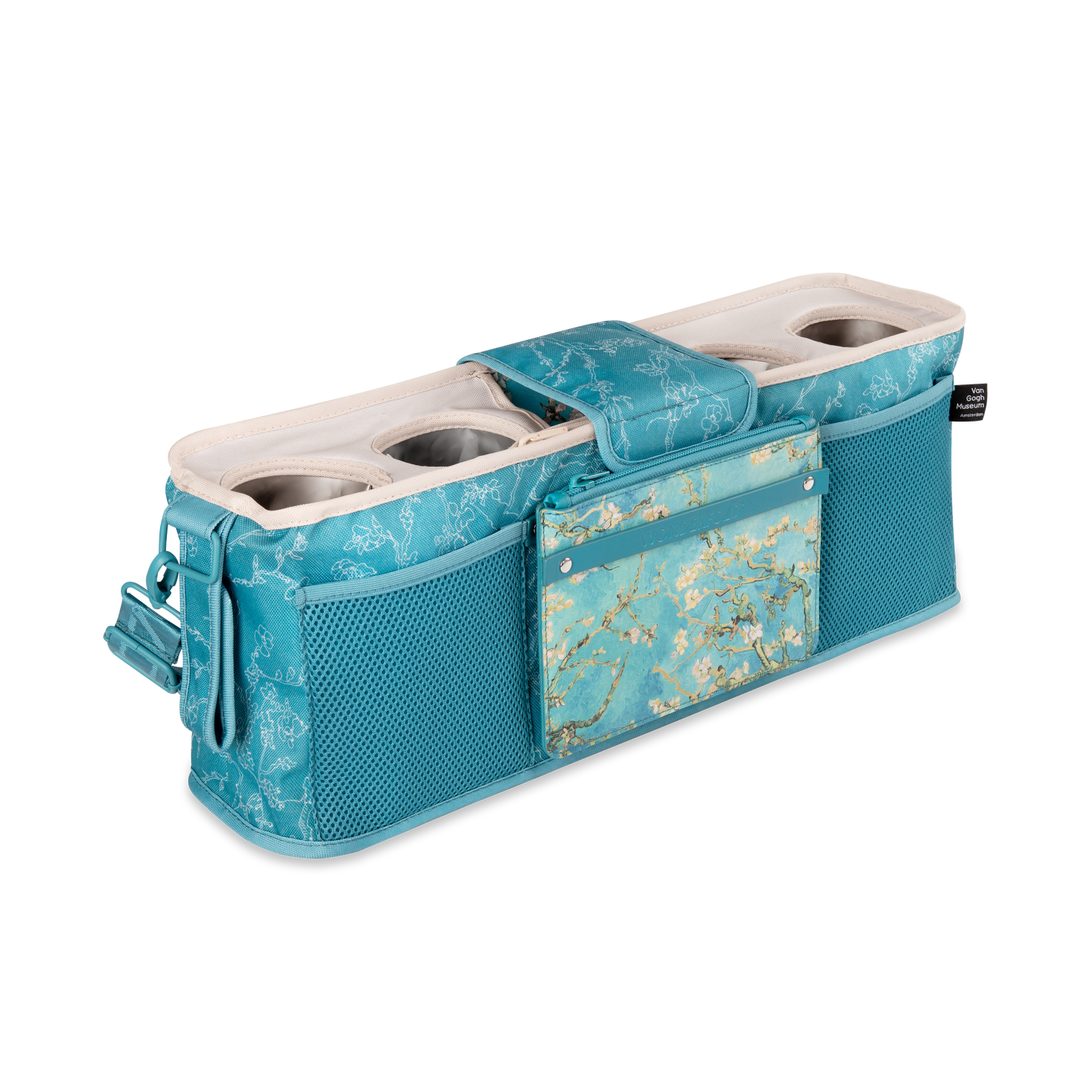 4 Cup Holders / Van Gogh Almond Blossoms