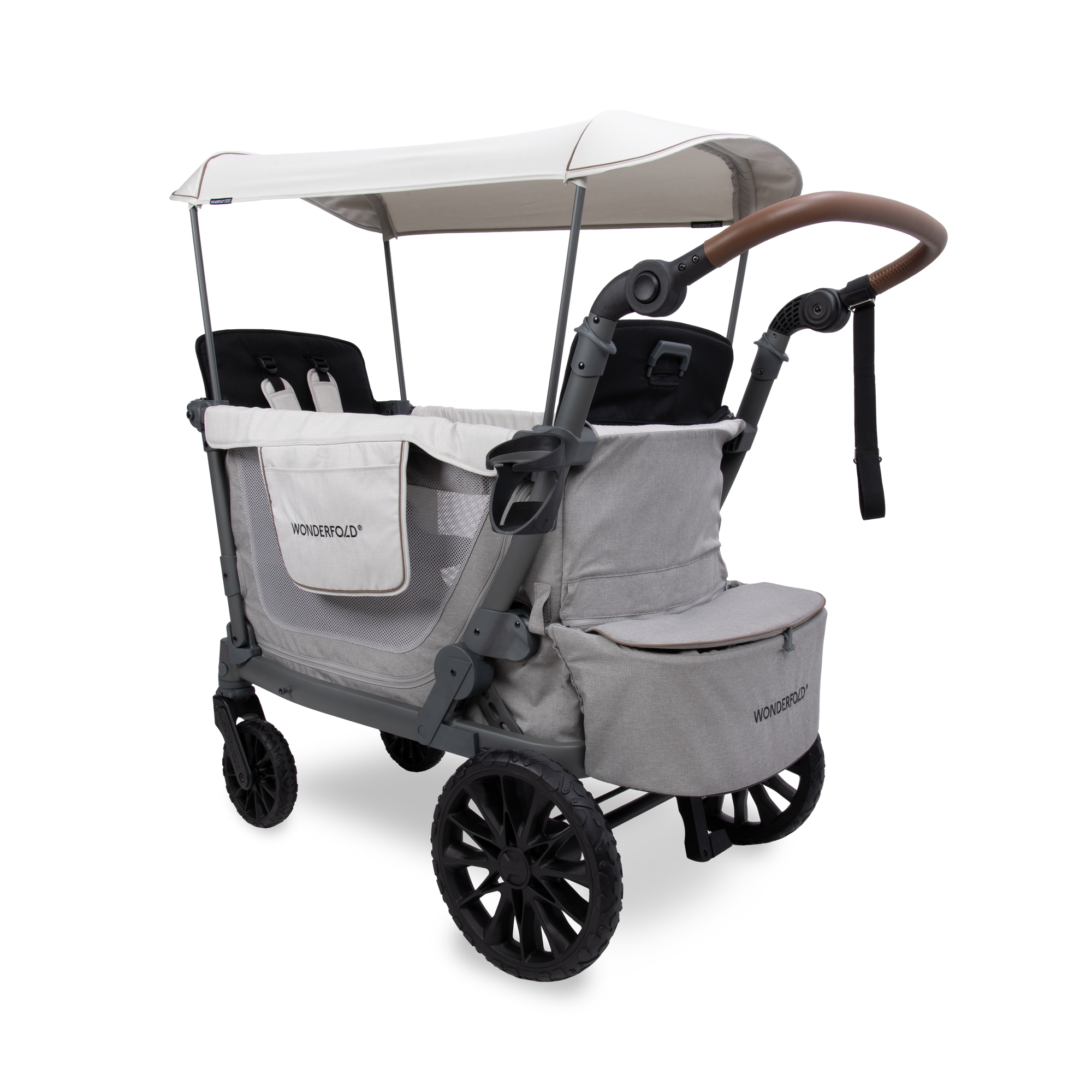 L2 gray stroller wagon back angle