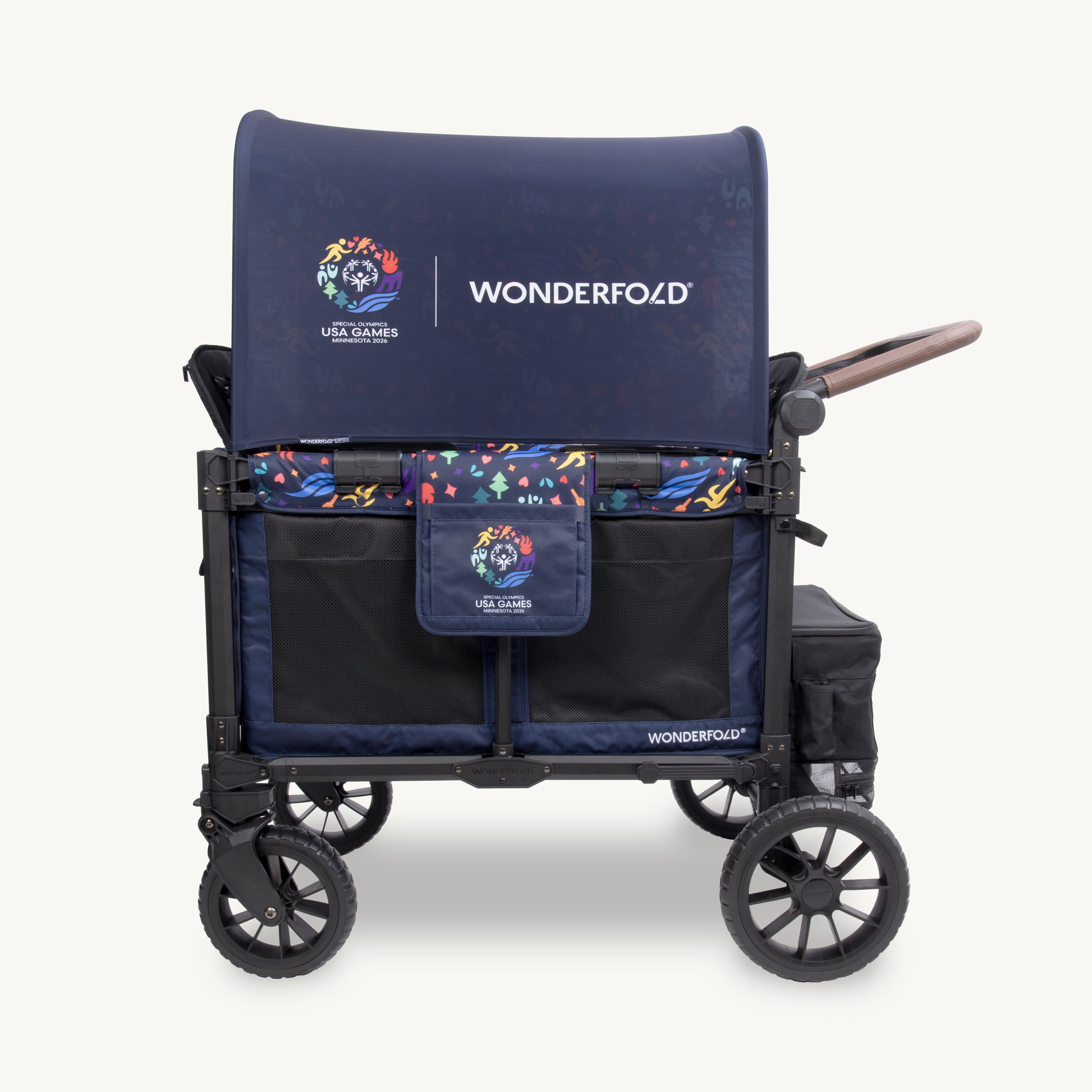 2026 Special Olympics Luxe Pro 4-Seater Stroller Wagon – WONDERFOLD