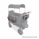 1-Seater | 2-Seater / Charcoal Gray