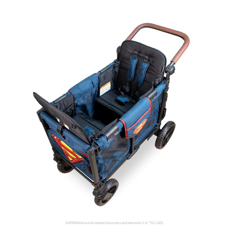 Superman Luxe Pro Stroller Wagon (2 Seater)