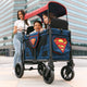 Superman Luxe Pro Stroller Wagon (2 Seater)