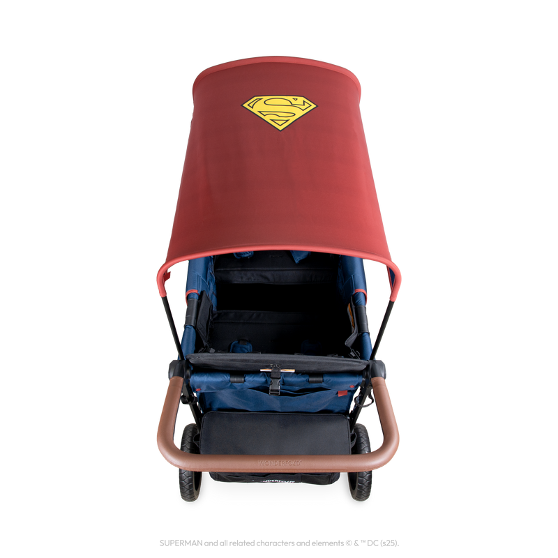 cochilder stroller wagon Superman Quad Stroller Wagon (4-Seater)