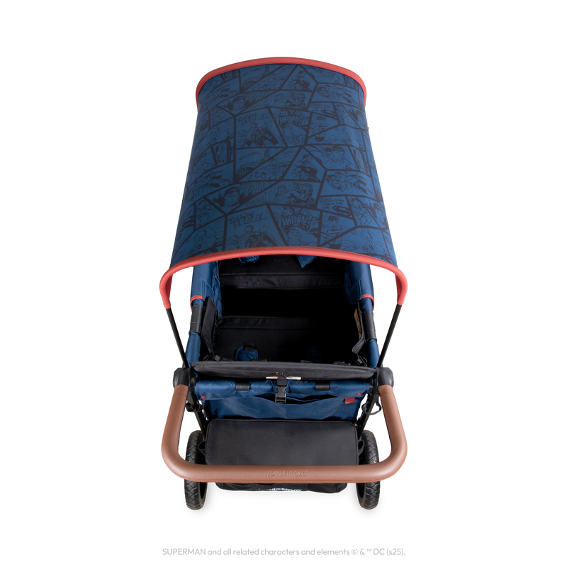 cochilder stroller wagon Superman Quad Stroller Wagon (4-Seater)