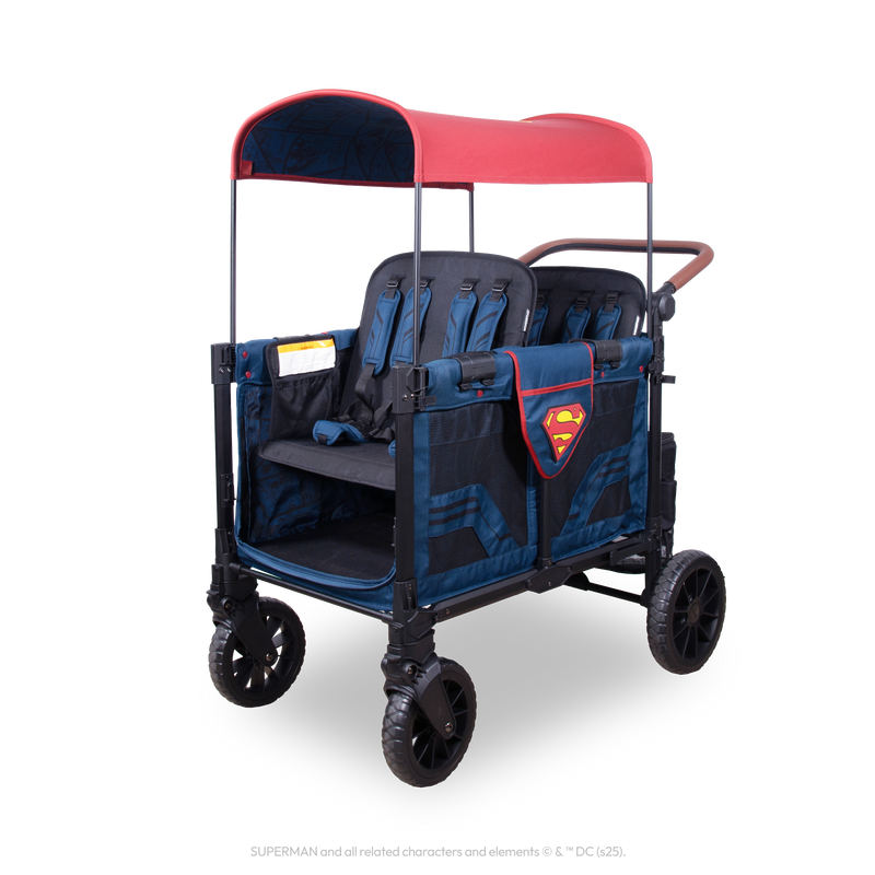 Superman Luxe Pro Stroller Wagon (4-Seater)
