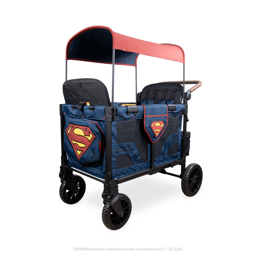 Superman Luxe Pro Stroller Wagon (4-Seater)