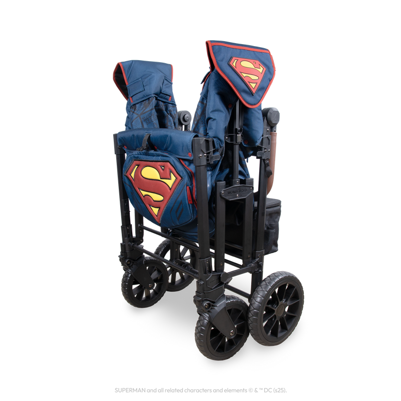Superman Luxe Pro Stroller Wagon (4-Seater)
