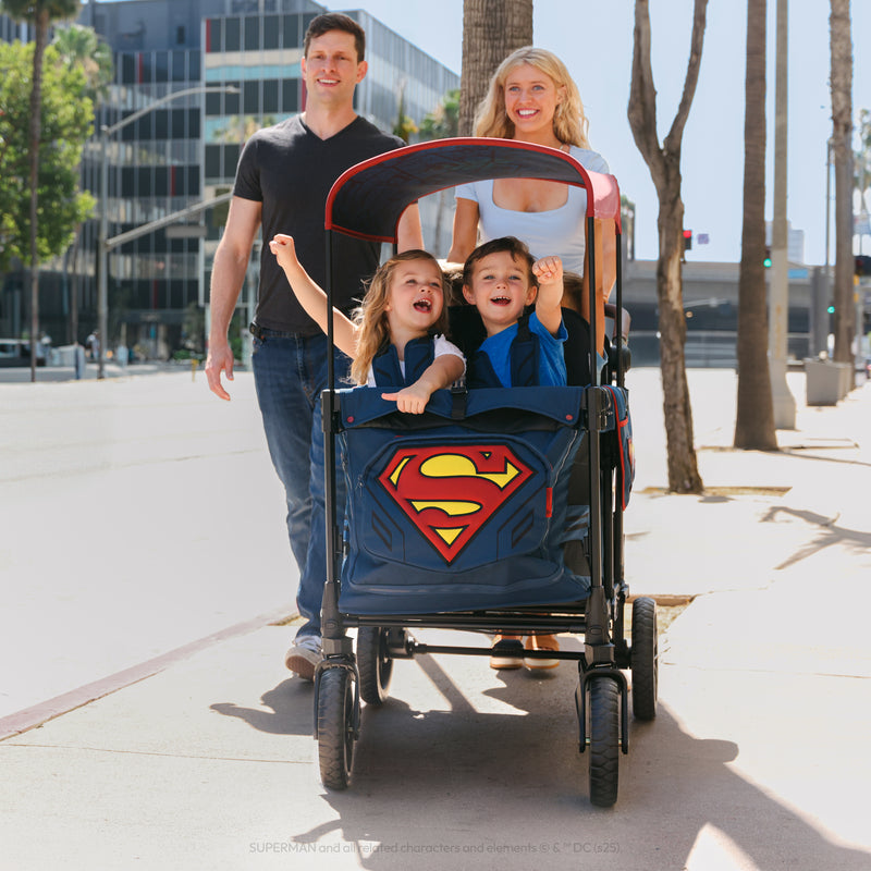 Superman Elite Pro Stroller Wagon (4 Seater)