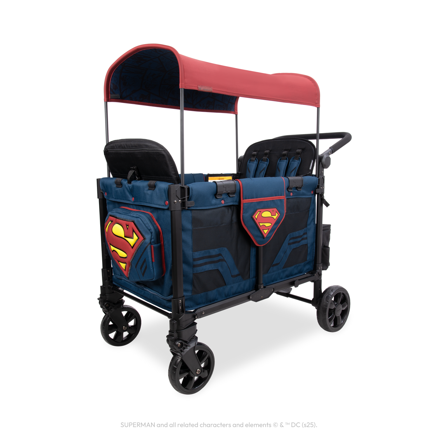 Open Box W4 Elite Pro Quad Superman Stroller Wagon (4 Seater) (Final Sale)