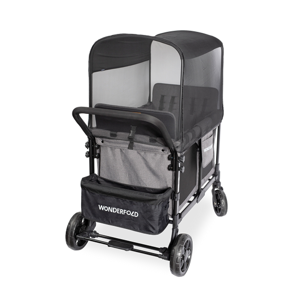 stroller wagon with mosquito net Mosquito Net Accessory for W Series Stroller Wagons l WonderFold