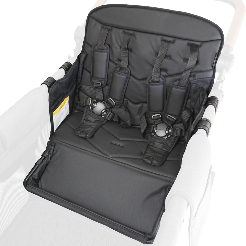 Premium Faux Leather Seat with Footrest (W Series)