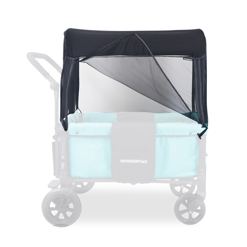 mosquito net for double stroller Mosquito Net Accessory for W Series Stroller Wagons l WonderFold – WONDERFOLD