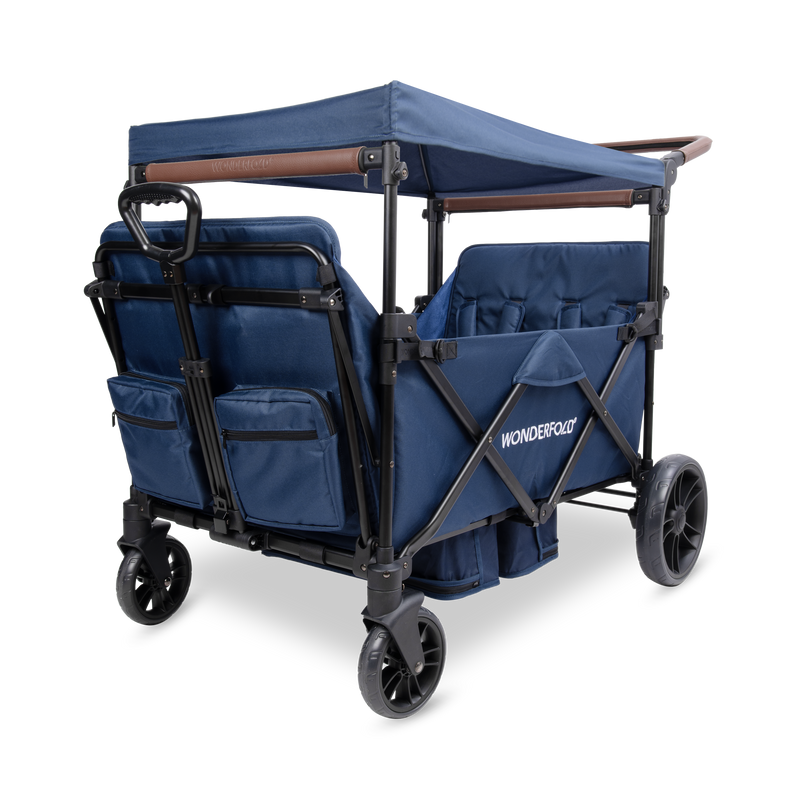 smallest folding stroller wagon X4R Compact, Lightweight, 4 Seater WonderFold Stroller Wagon – WONDERFOLD