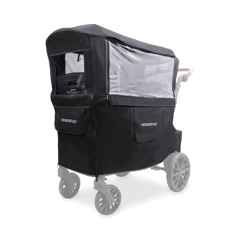 stroller wagon rain cover Weather Cover l W & L Series Stroller Wagon l WonderFold