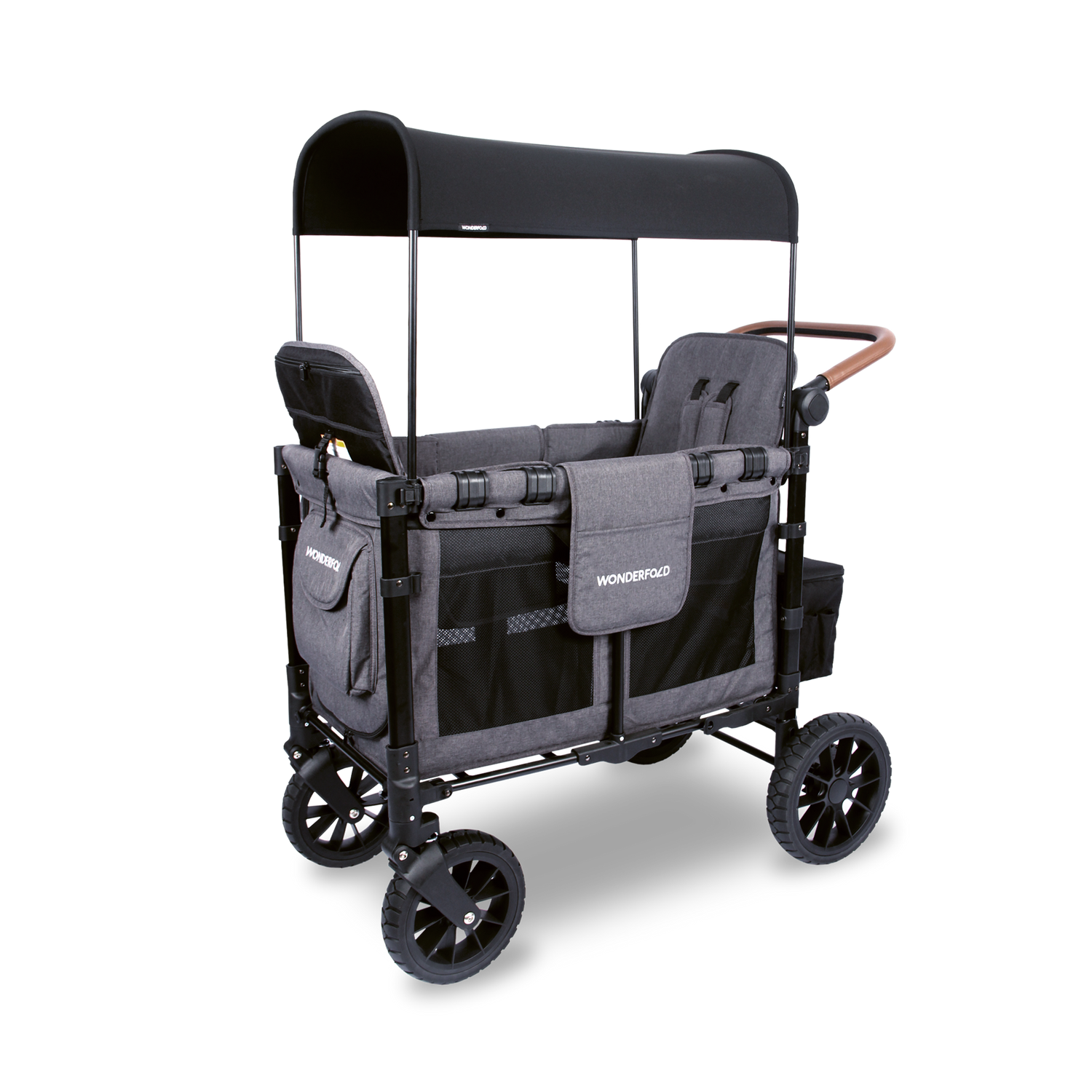 Open Box W2 Luxe Double Stroller Wagon – WONDERFOLD