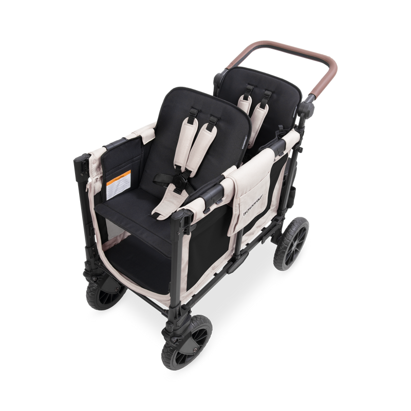 W2 Luxe Pro Stroller Wagon (2 Seater) - Sandy Beige – WONDERFOLD W2 Luxe Pro Stroller Wagon (2 Seater) - Sandy Beige – WONDERFOLD