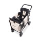 W2 Elite Pro Stroller Wagon (2 Seater) - Sandy Beige