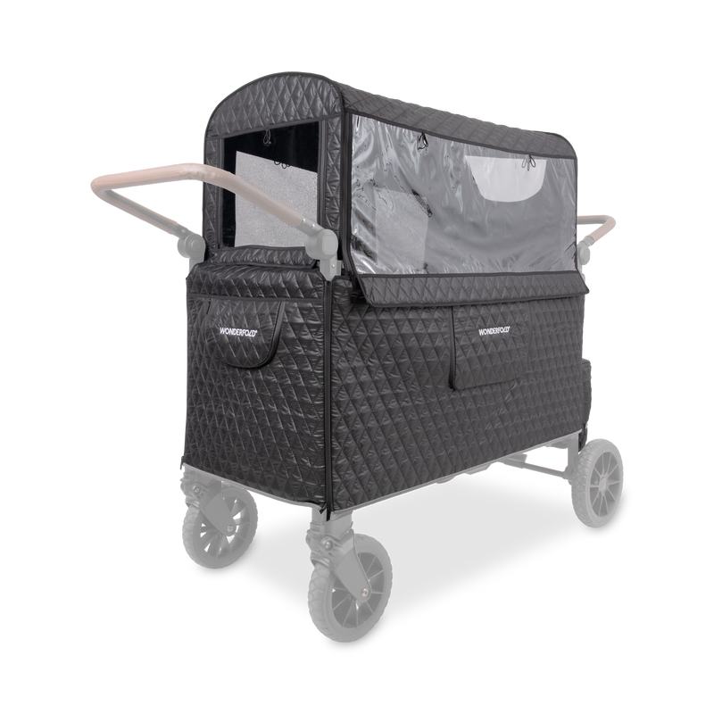 jogging stroller winter cover Winter Cover Accessory for W & L Series Stroller Wagons – WONDERFOLD
