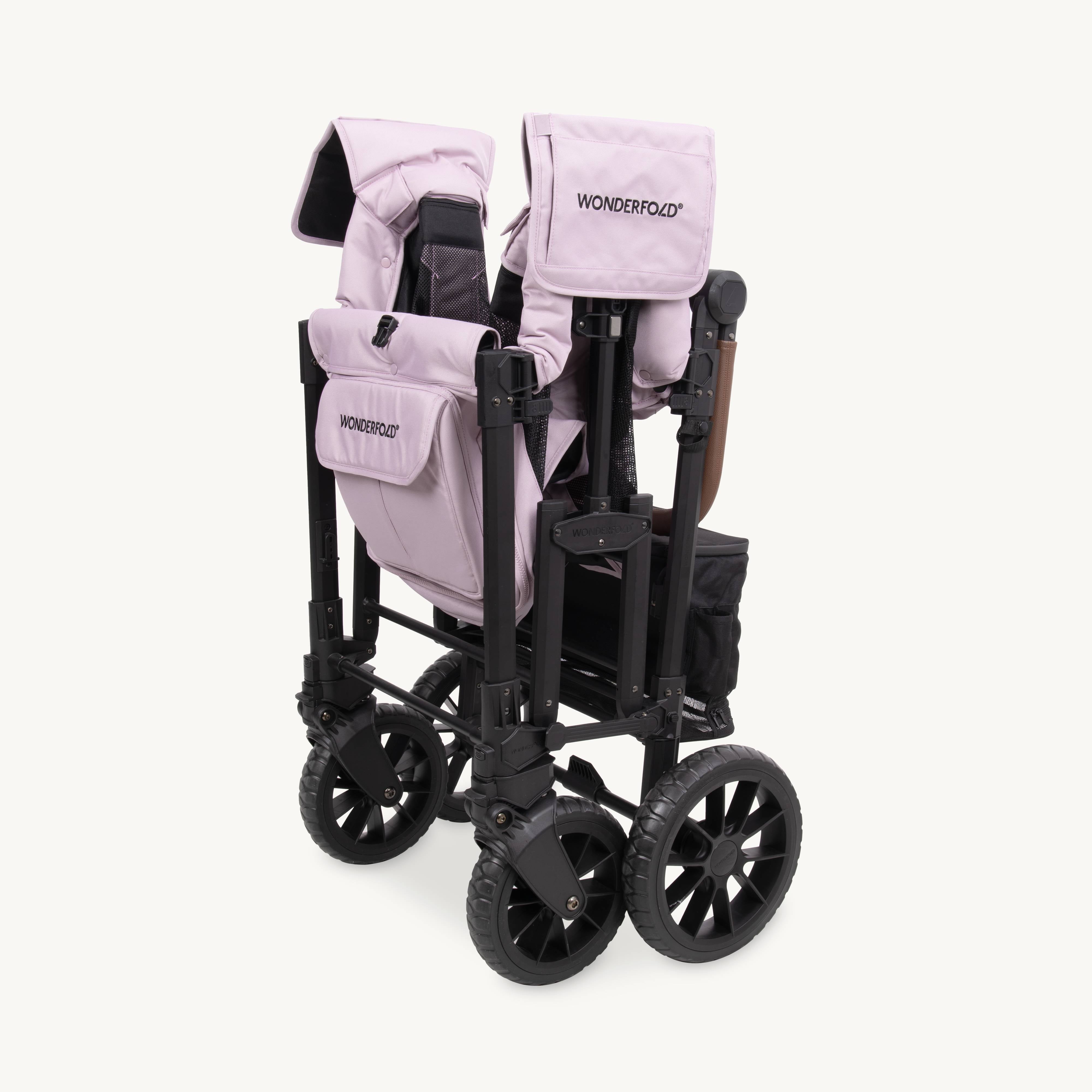 W2 Luxe Pro Stroller Wagon (2 Seater) - Dusty Lavender – WONDERFOLD
