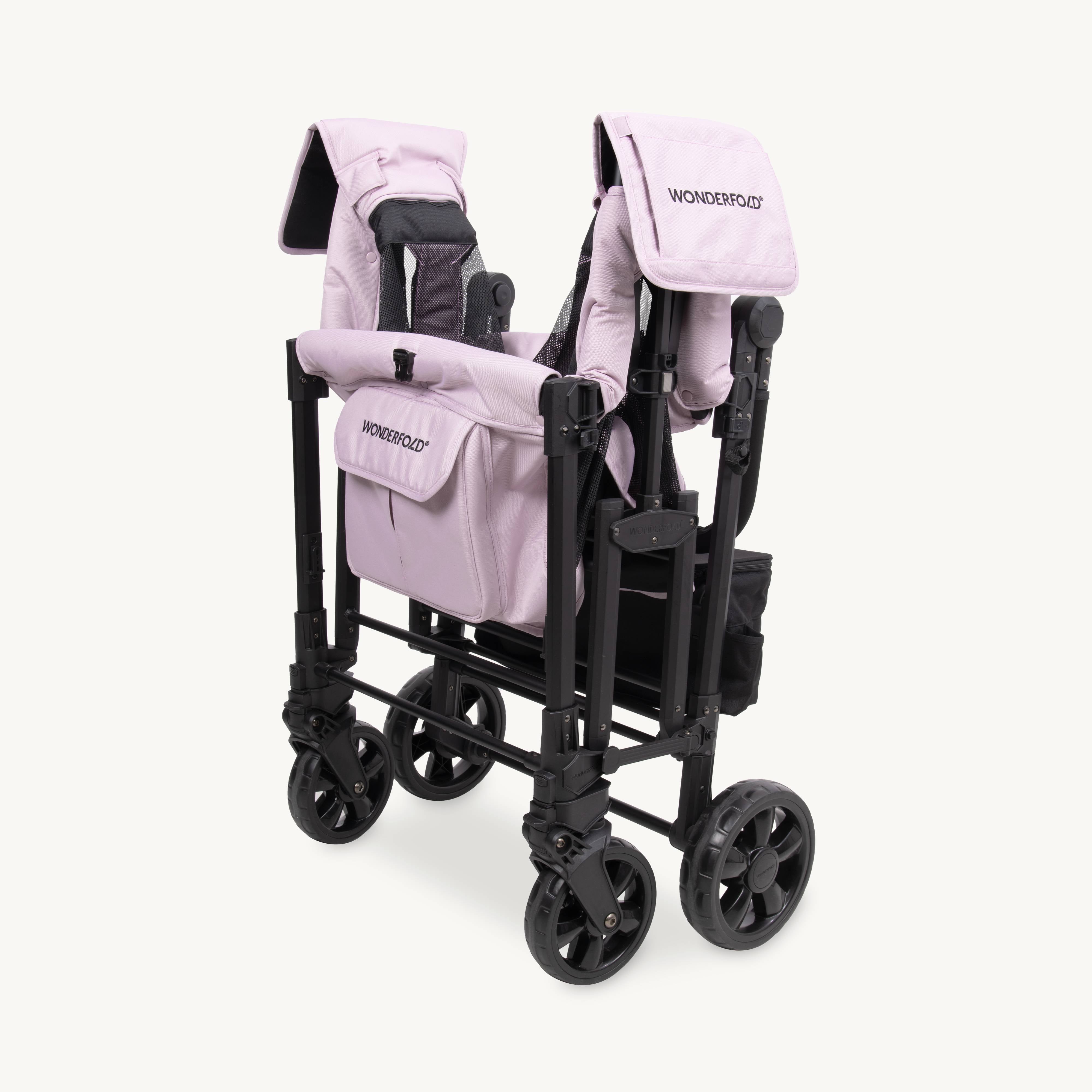 W4 Elite Pro Stroller Wagon (4 Seater) - Dusty Lavender – WONDERFOLD