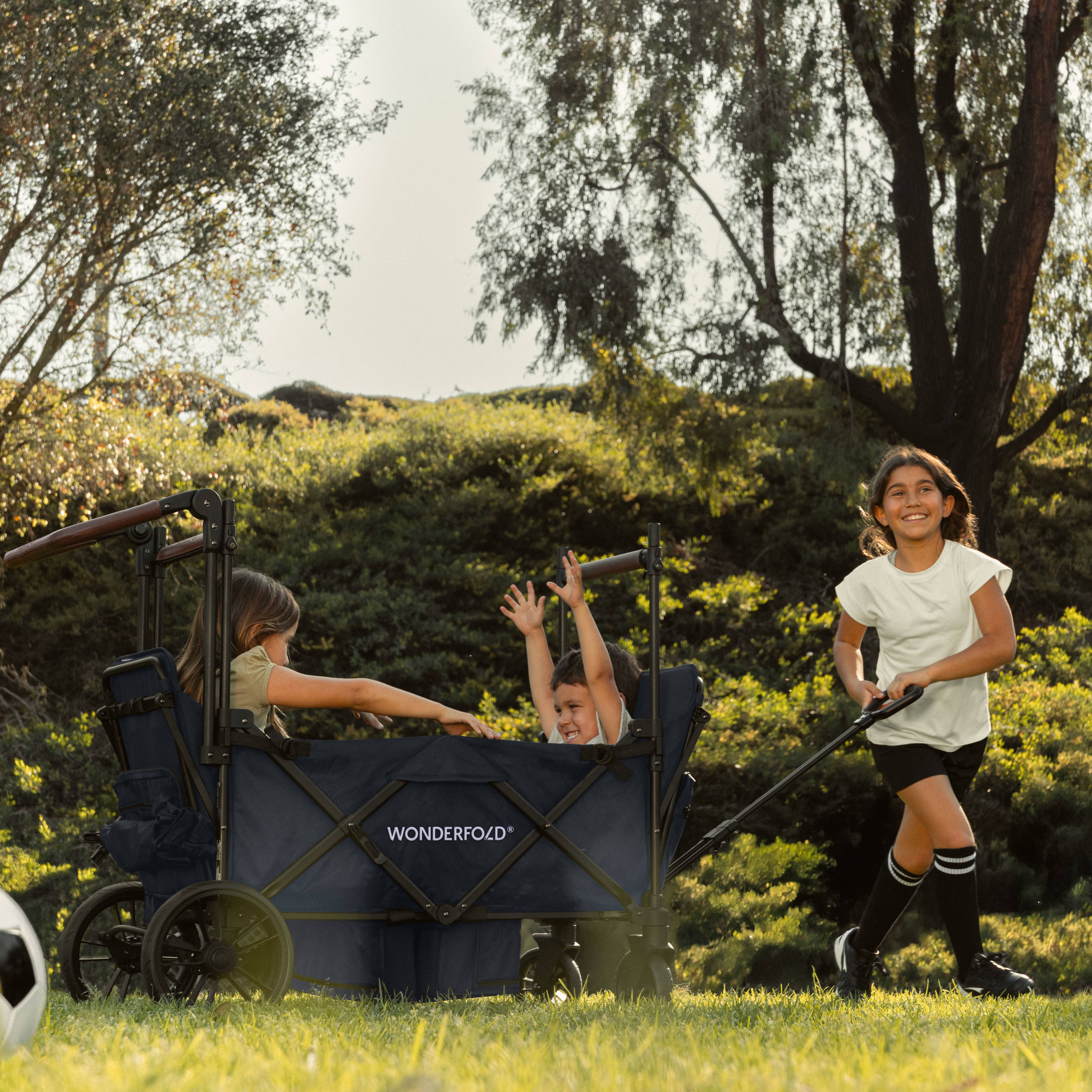 X4R Compact, Lightweight, 4 Seater Stroller Wagon – WONDERFOLD