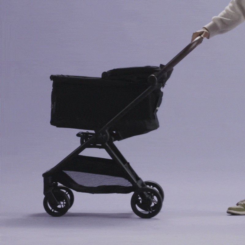 WonderFold Bella – Foldable Pet Stroller w/ Constructed-In Security Tethers & Storage 1