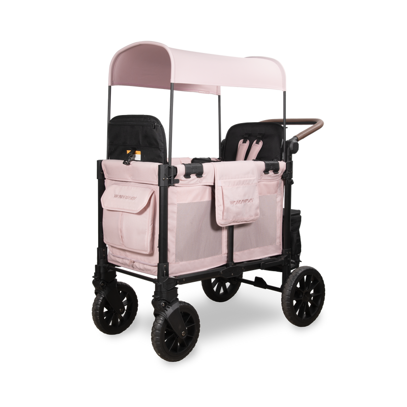 W2 Luxe Pro Stroller Wagon (2 Seater) - Blush Pink