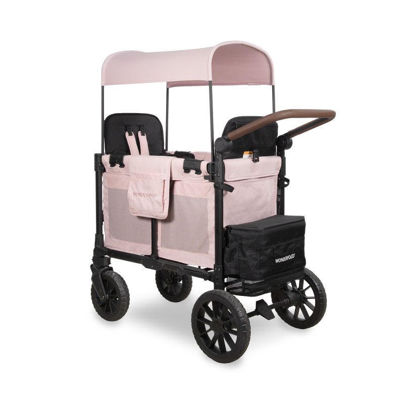 W2 Luxe Pro Stroller Wagon (2 Seater) - Blush Pink