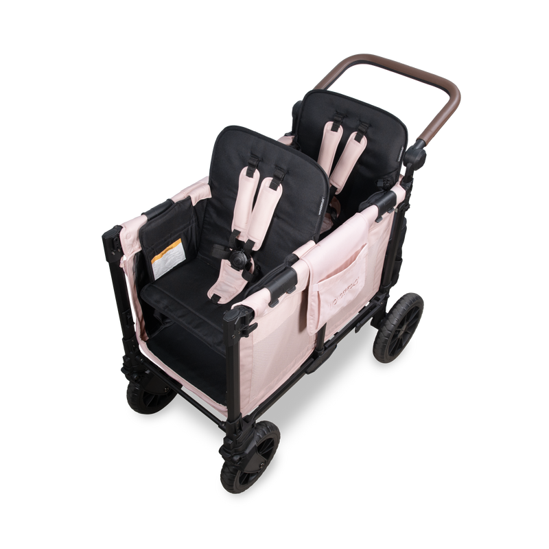 W2 Luxe Pro Stroller Wagon (2 Seater) - Blush Pink