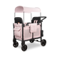 W2 Elite Pro Stroller Wagon (2 Seater) - Blush Pink