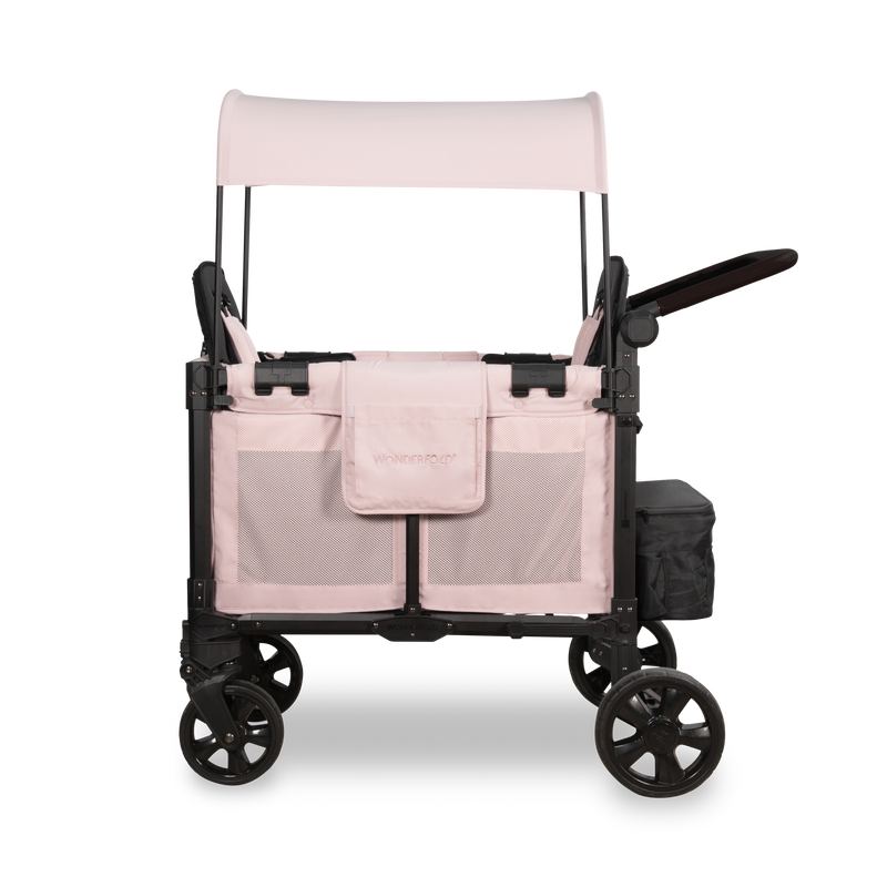 W2 Elite Pro Stroller Wagon (2 Seater) - Blush Pink