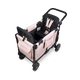 W2 Elite Pro Stroller Wagon (2 Seater) - Blush Pink