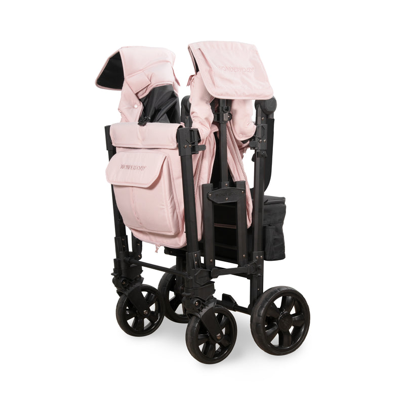 W2 Elite Pro Stroller Wagon (2 Seater) - Blush Pink