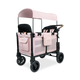 W4 Luxe Pro Stroller Wagon (4 Seater) - Blush Pink
