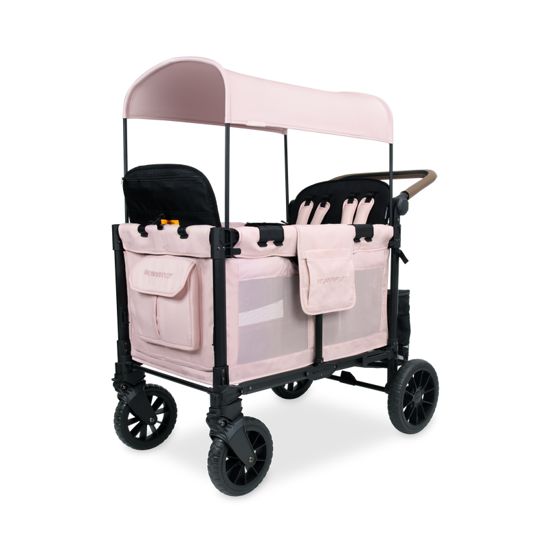 W4 Luxe Pro Stroller Wagon (4 Seater) - Blush Pink