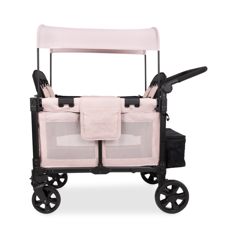 W4 Elite Pro Stroller Wagon (4 Seater) - Blush Pink
