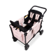 W4 Elite Pro Stroller Wagon (4 Seater) - Blush Pink