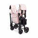 W4 Elite Pro Stroller Wagon (4 Seater) - Blush Pink