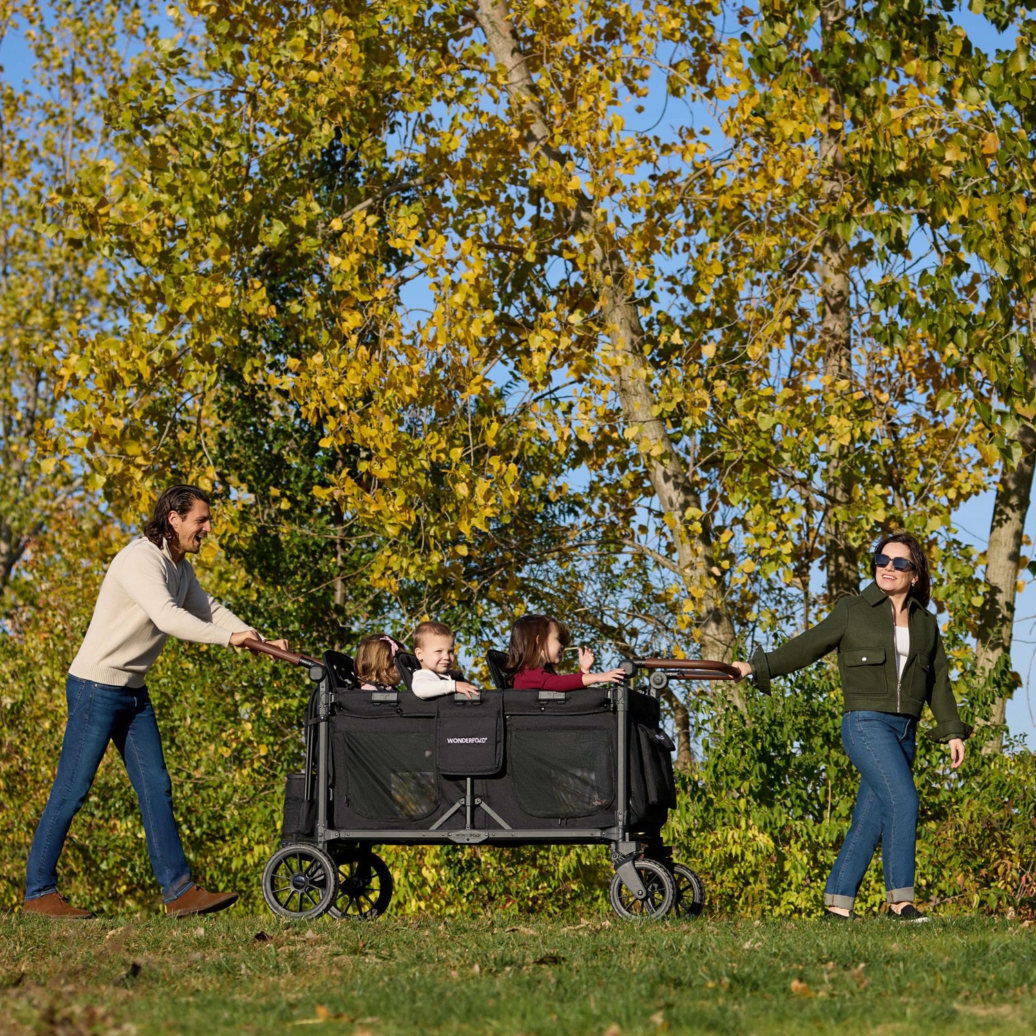 Six Seater Stroller Wagon day care kindergarten