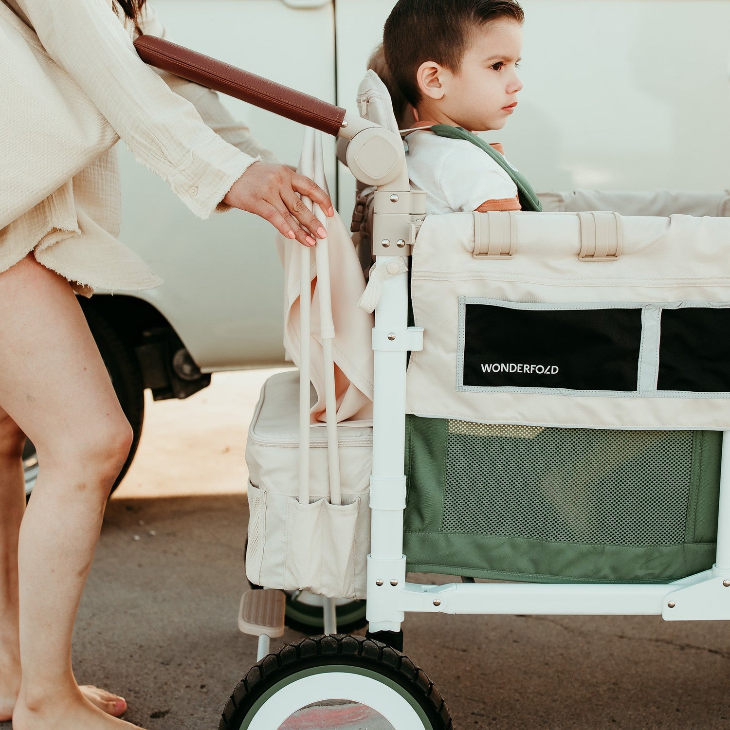 Volkswagen bus four seater canopy storage