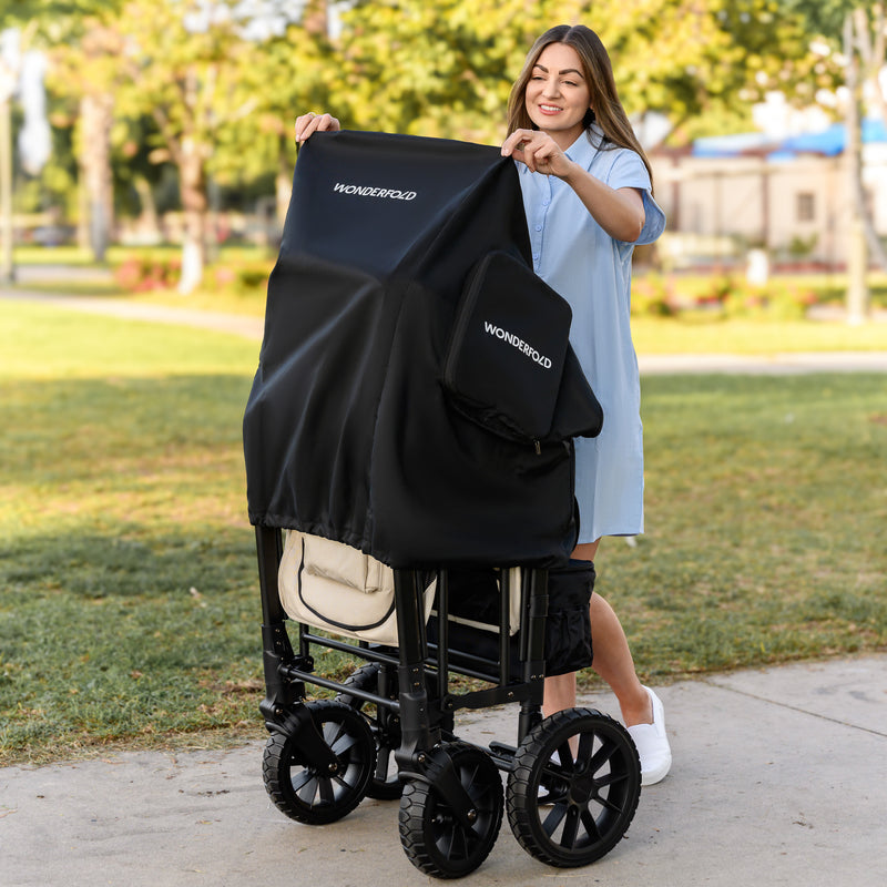 mom kids stroller wagon dust cover